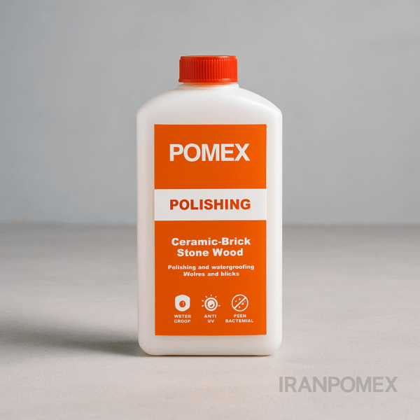 رزین براقکننده سنگ، آجر و چوب پومکس | ضد آب و آنتیباکتریال | POMEX POLISHING