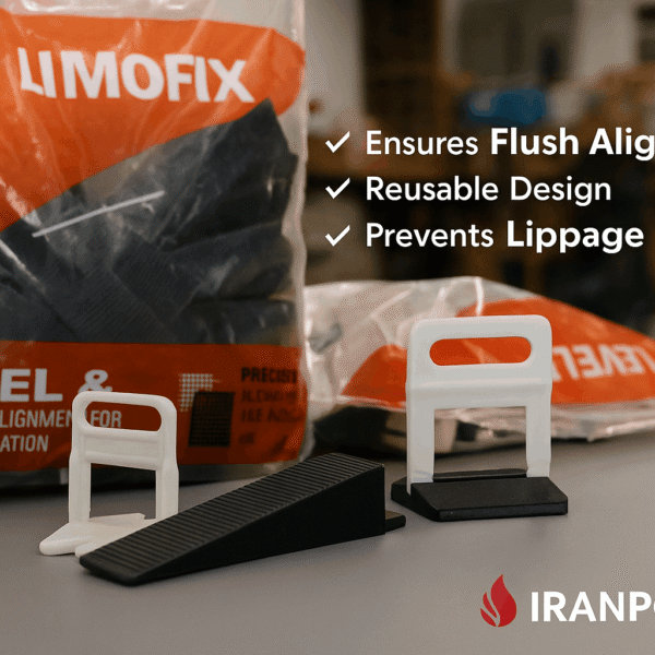 صلیب کاشی و سرامیک لیموفیکس | Tile Spacer Limofix | ابزار فاصله‌گذار دقیق کاشی