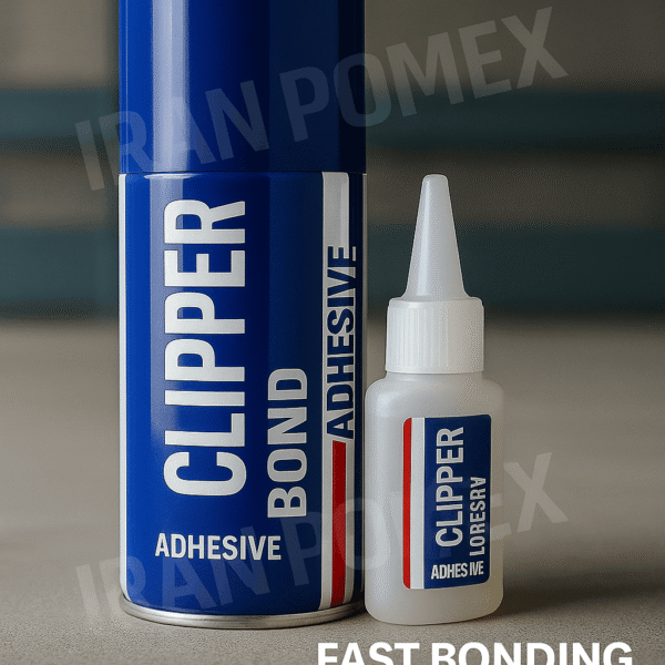 چسب 123 کلیپر 100 میلی لیتر | چسب دو جزئی فوری CLIPPER BOND با اسپری فعال‌کننده